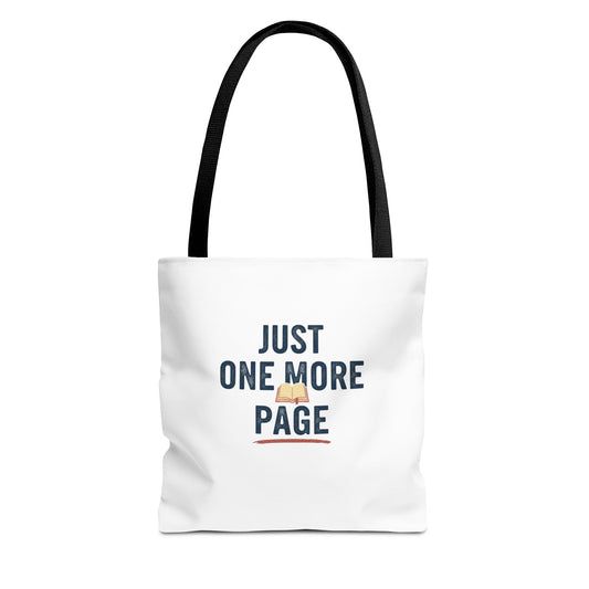 Just One More Page Tote