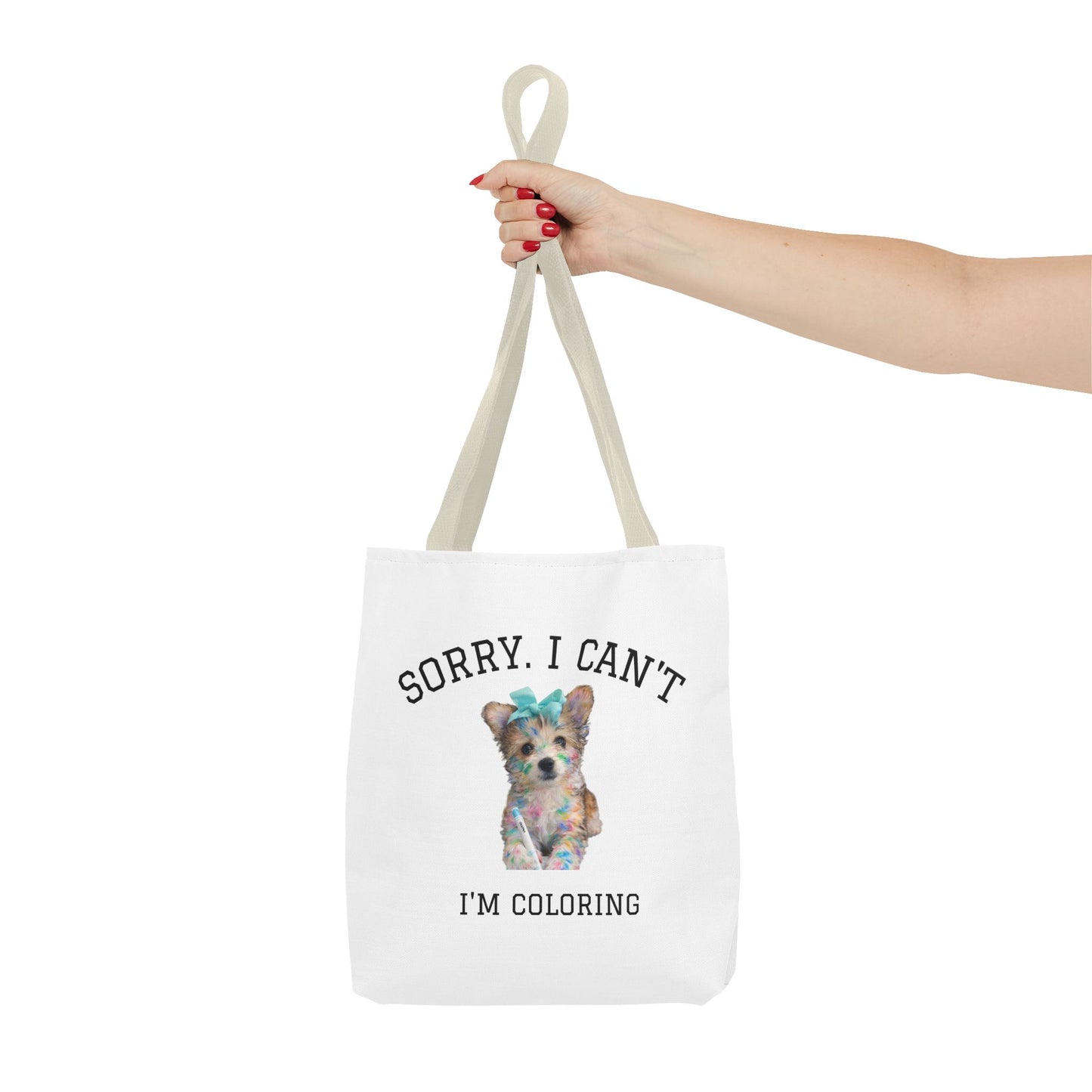 Sorry I Can't, I'm Coloring Tote