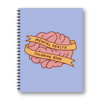 Mental Health Coloring Book